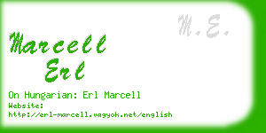 marcell erl business card